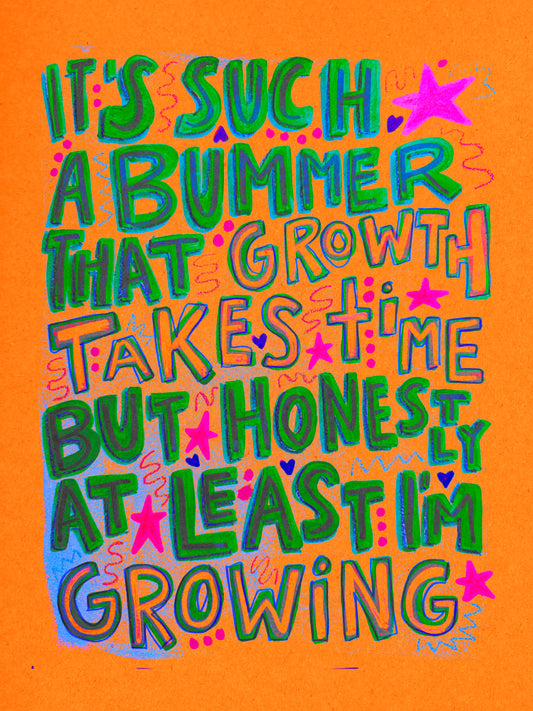 Growth Takes Time!