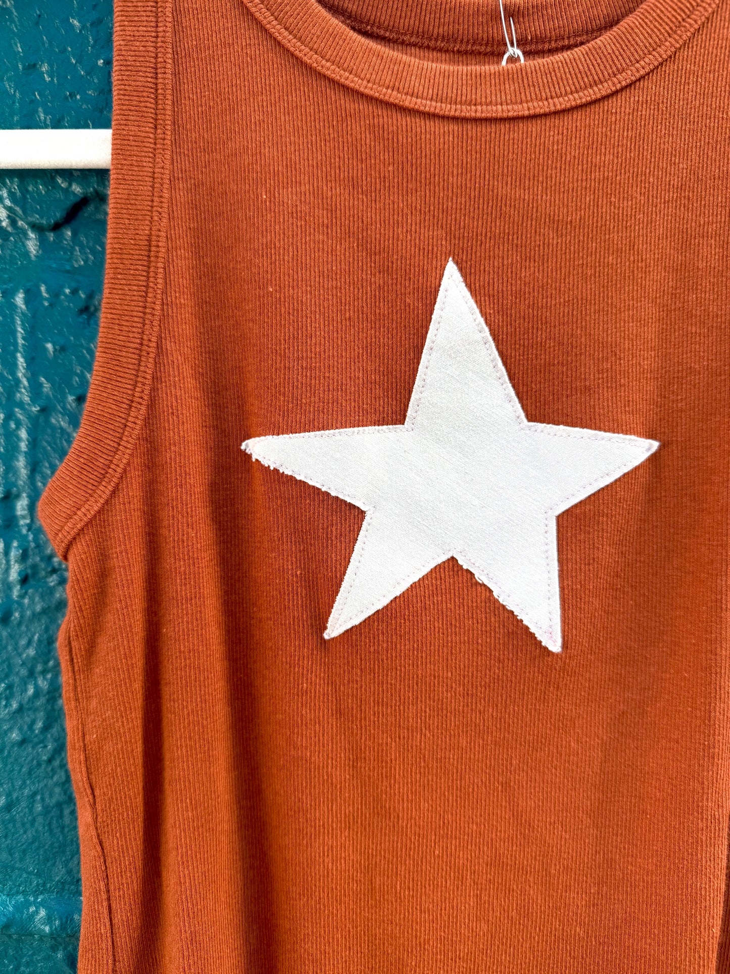 Brown & Cream Star Tank (M)