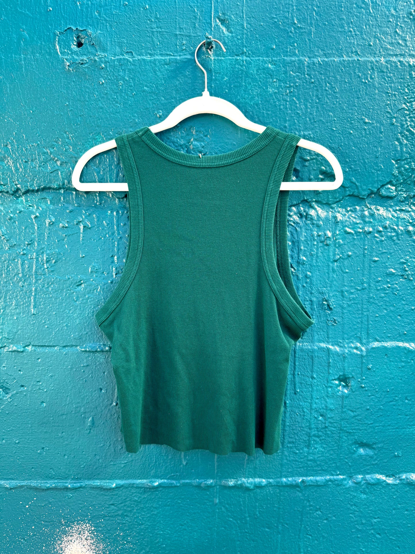 Dark Green & Denim Star Tank (L/XL)
