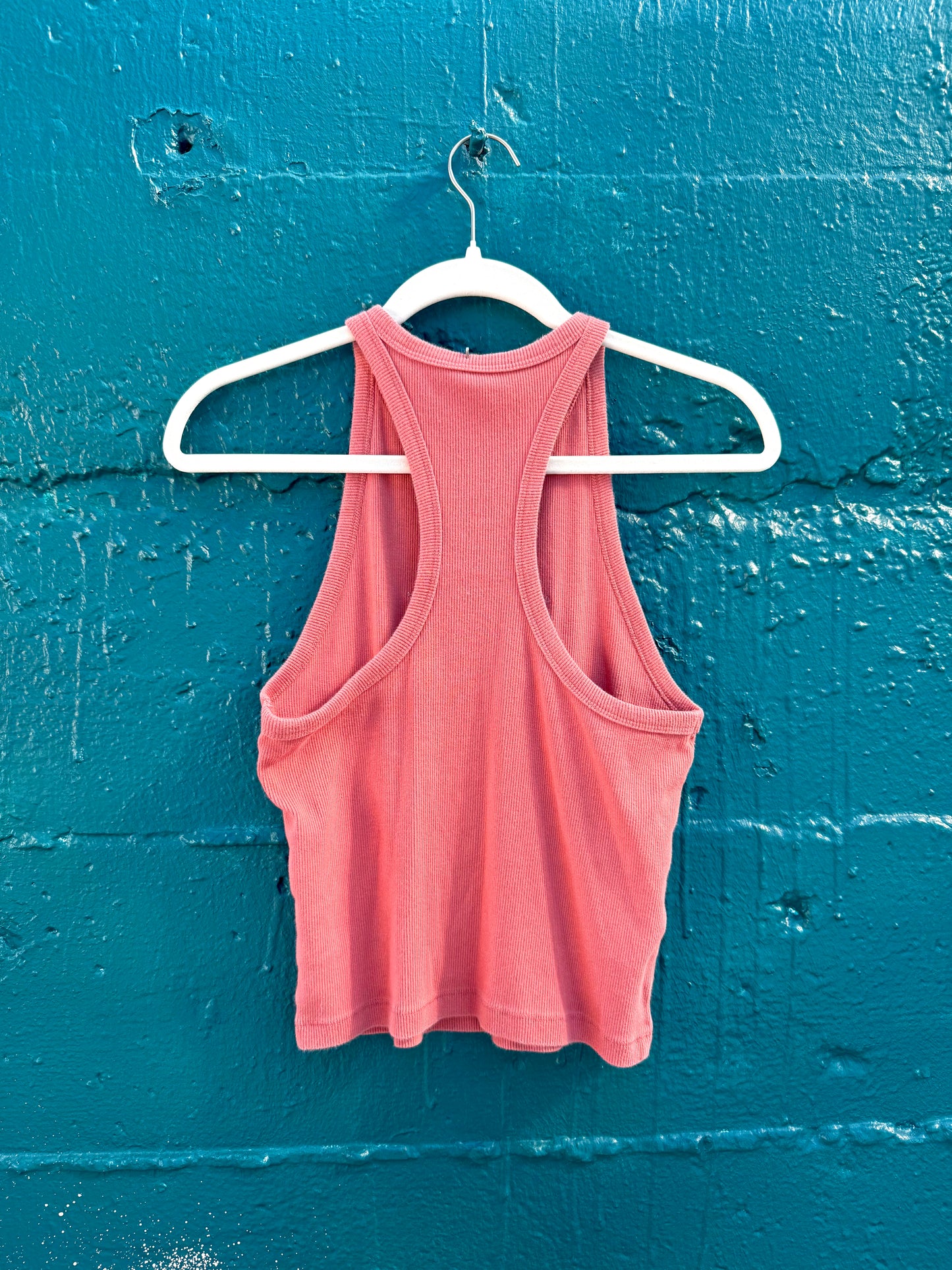 Terracotta & Yellow Star Tank (S/M)