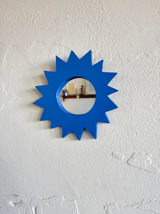 Blue Starburst Mirror