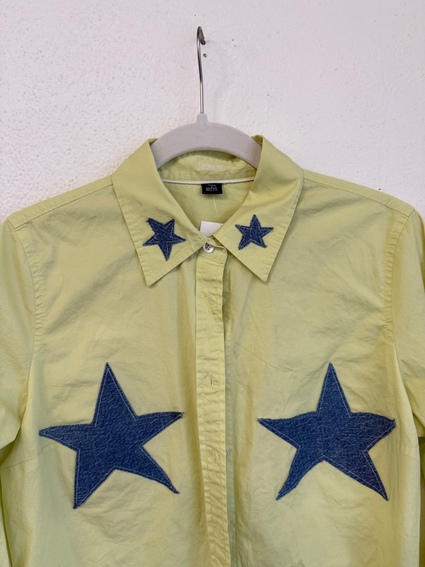 Green Star Boob Button Up (S/M)