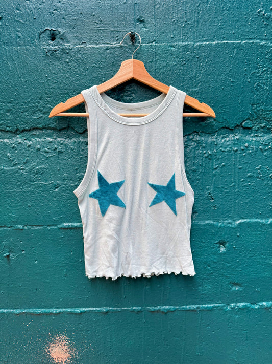 Blue velvet star boobs (L)