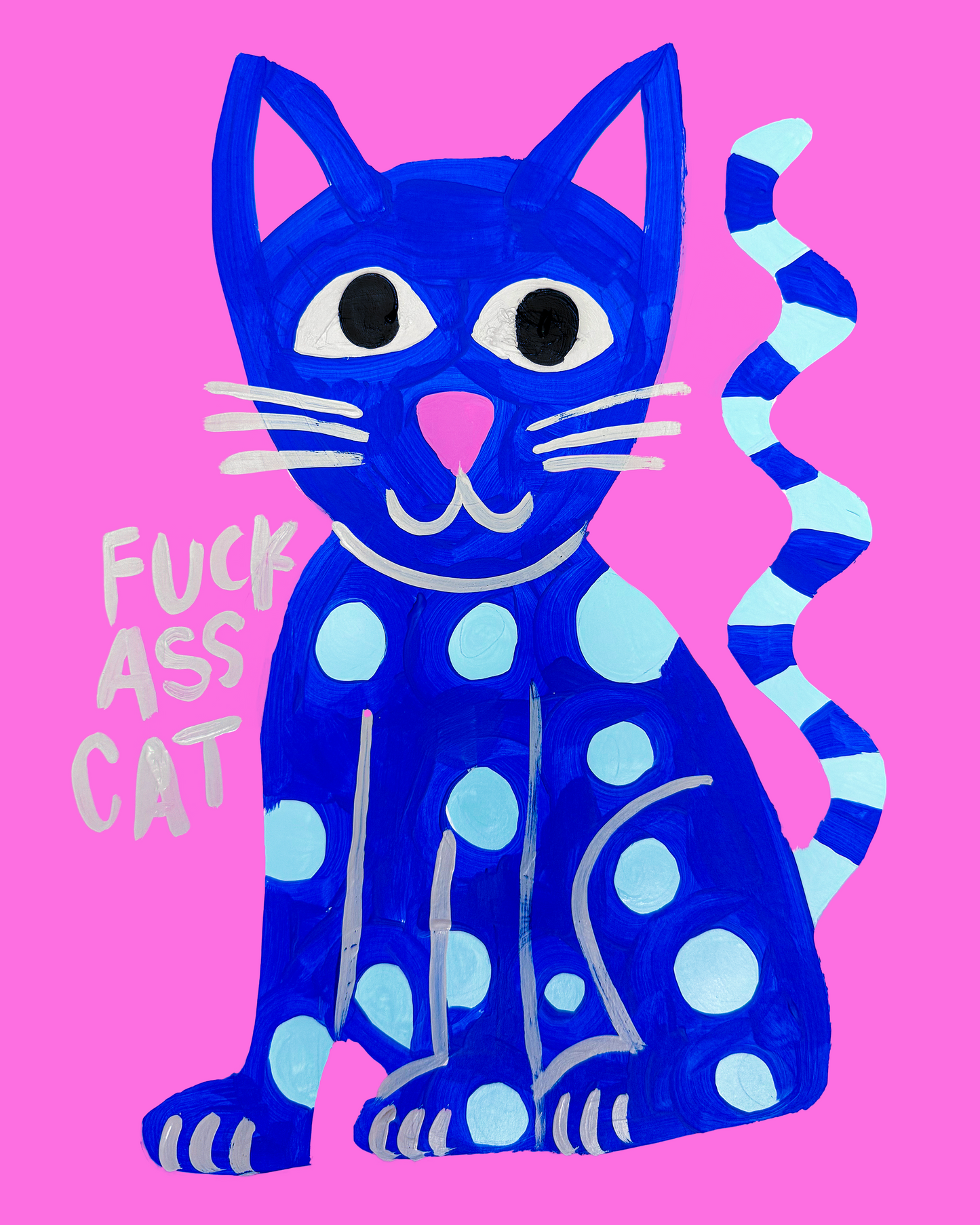 Fuck ass cat