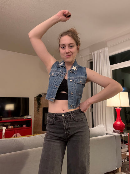 Levi’s denim vest (XS/S)