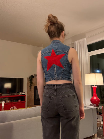 Levi’s denim vest (XS/S)