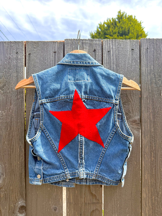 Levi’s denim vest (XS/S)