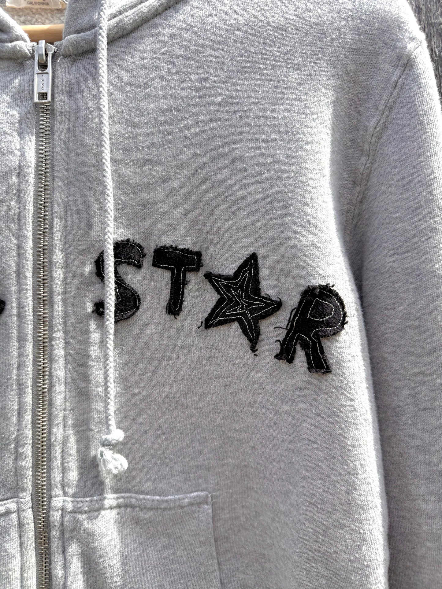 Superstar grey hoodie (S)