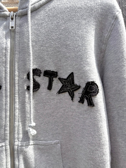 Superstar grey hoodie (S)