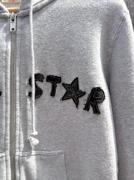 Superstar grey hoodie (S)