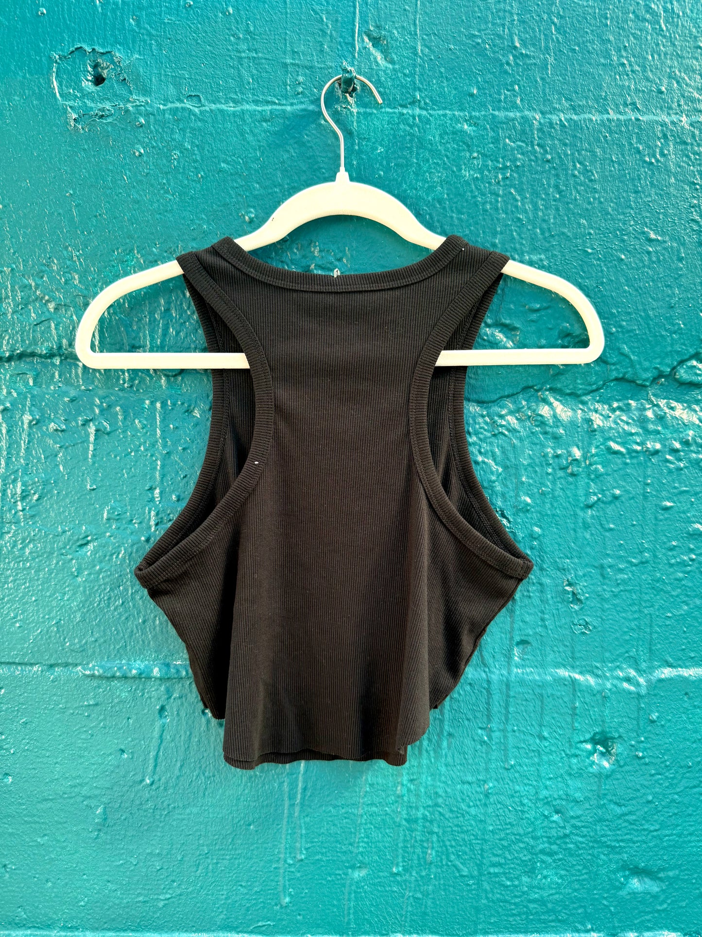 Blue Velvet Black Tank (L/XL)