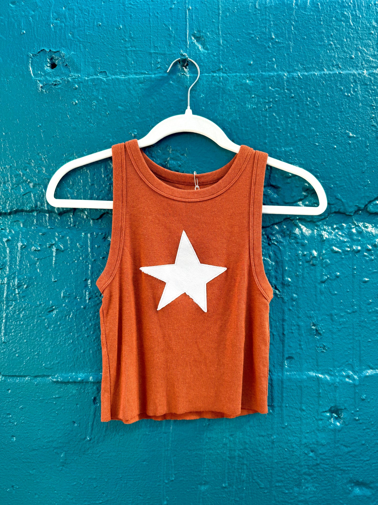 Brown & Cream Star Tank (M)