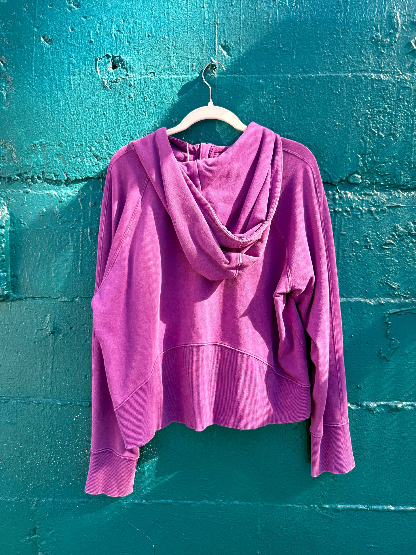 Purple & Black Star Boobs Quarter Zip (M/L)