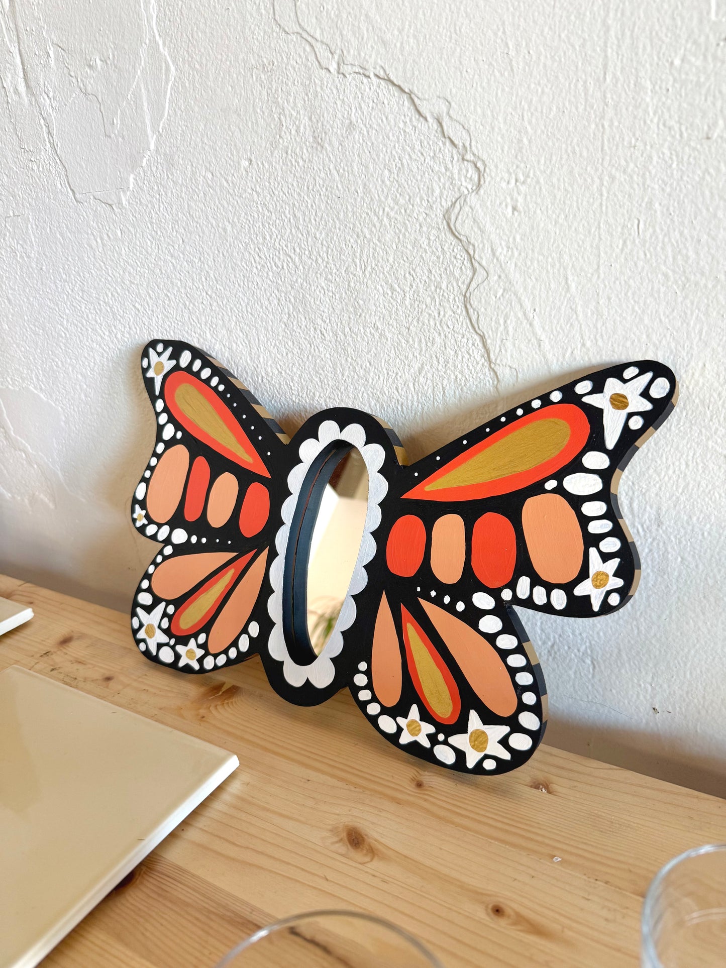 Monarch Butterfly Mirror