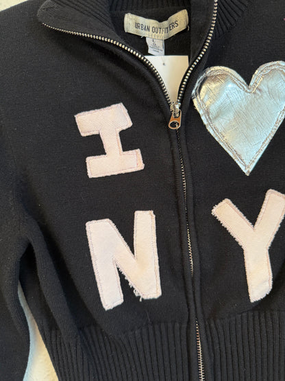 I <3 NY Zip Up (XS/S)