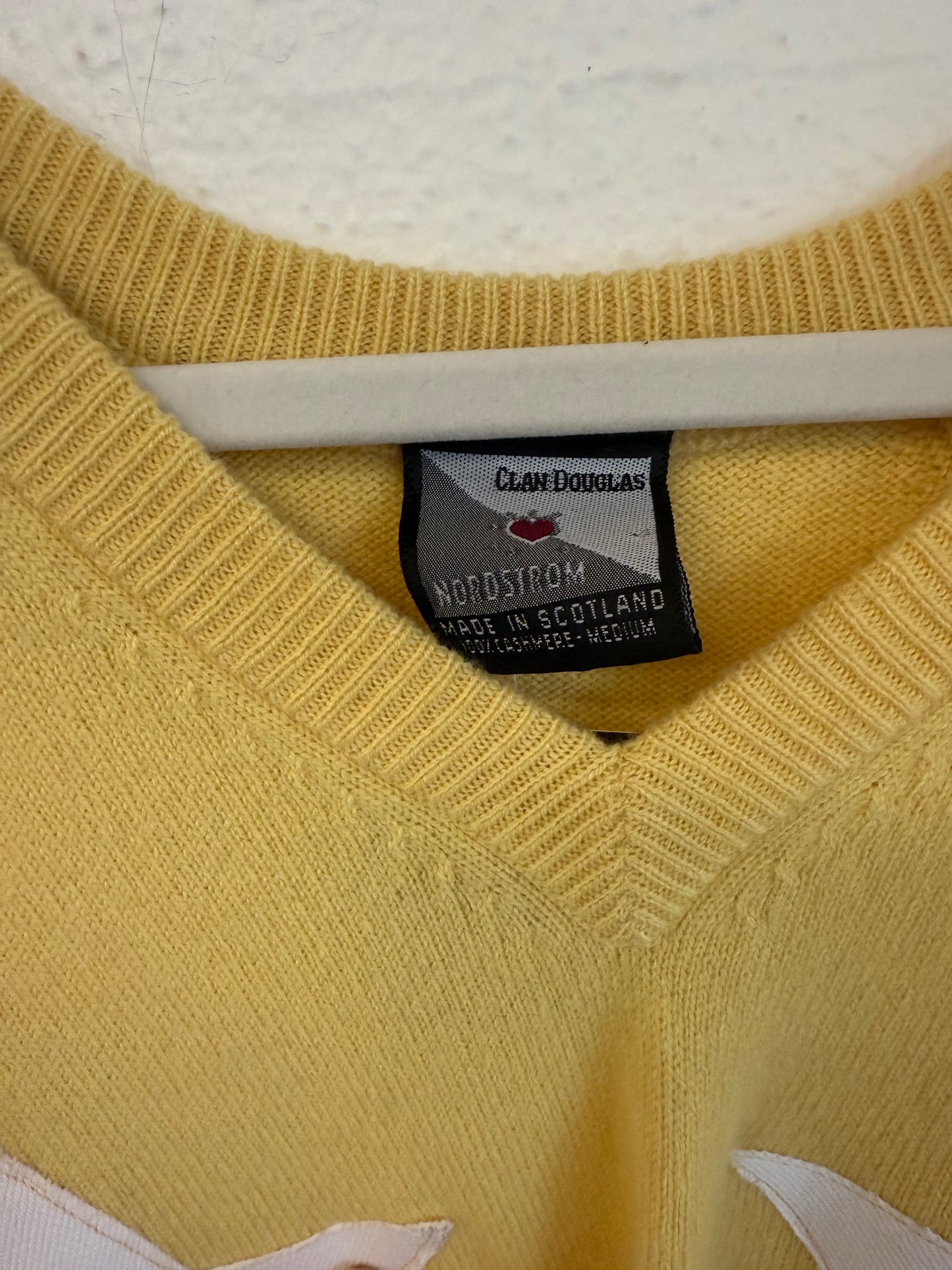 Yellow Star Boob Sweater (L)