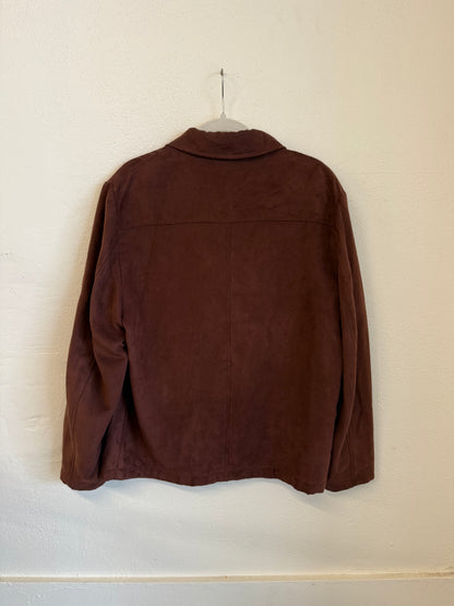 Brown Suede Star Jacket (M/L)