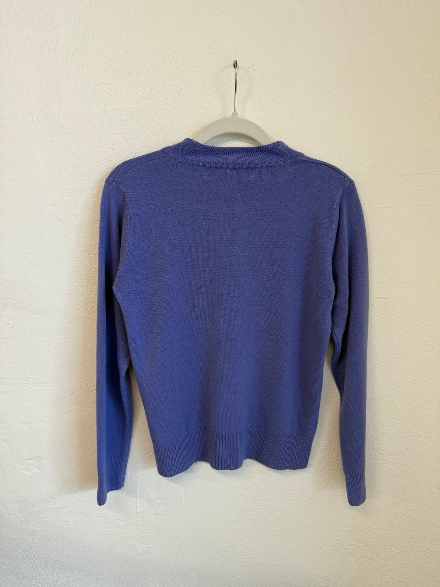 Purple and Red Star Sweater (S)