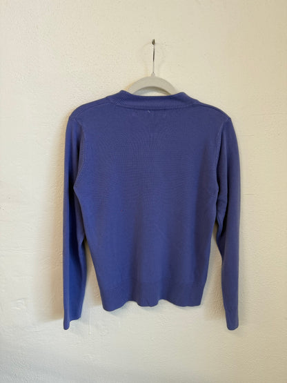 Purple and Red Star Sweater (S)