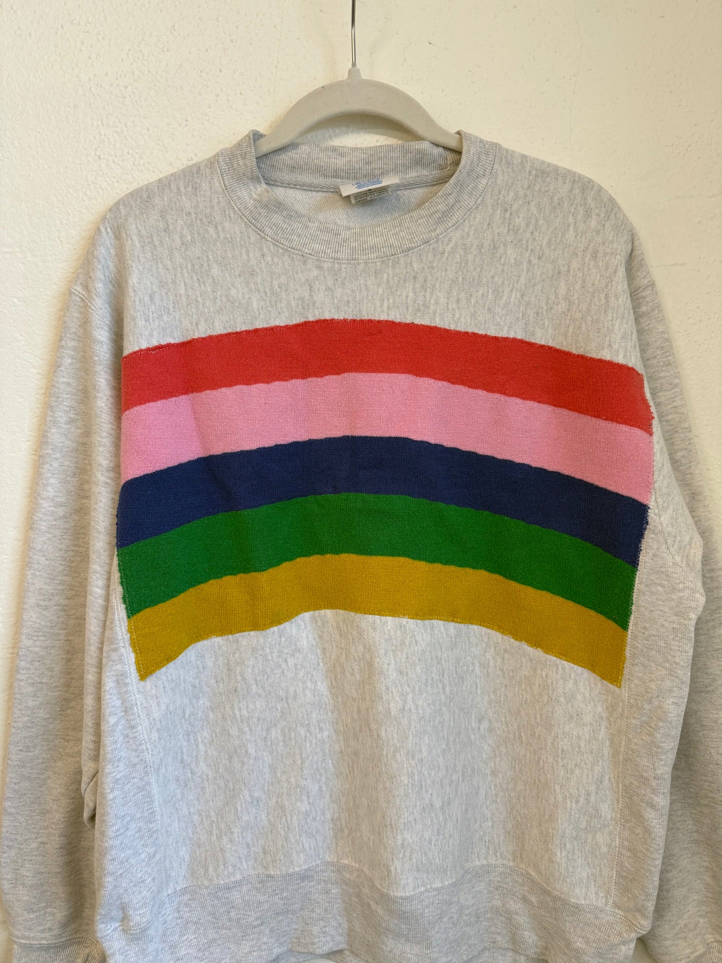 Rainbow Grey Crewneck (L/XL)