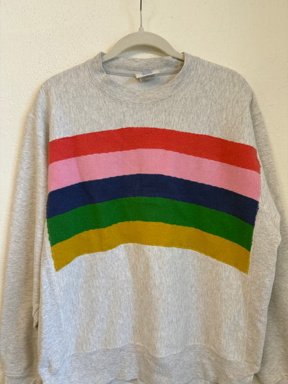 Rainbow Grey Crewneck (L/XL)