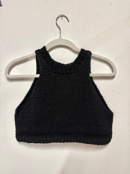 Hand-Knit star tank (M/L)