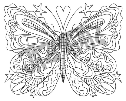 Butterfly Coloring Pages! (printable)