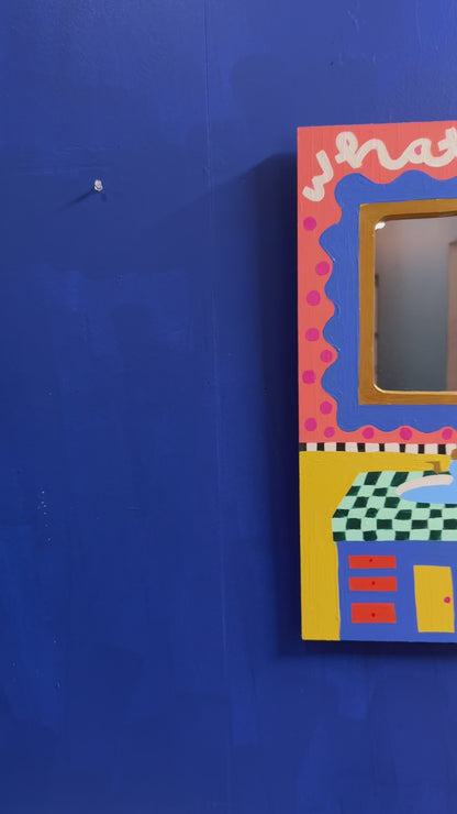 "Whatever" Mirror Painting (18x22)